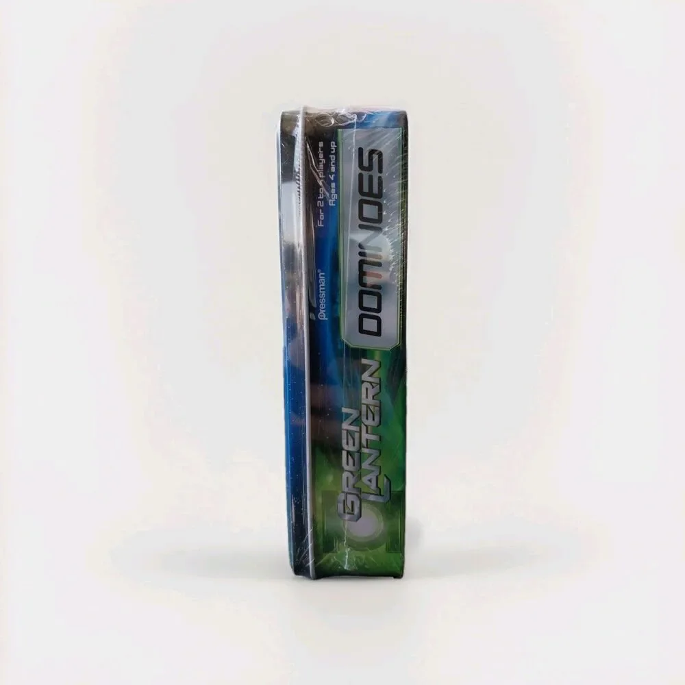 Green Lantern Dominoes, Pressman, Brand New Sealed